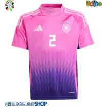 Maglie da calcio Germania Antonio Rudiger #2 Seconda Maglia Europei 2024 Manica Corta